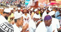 নীলফামারীতে শেষ হলো জেলা ইজতেমা