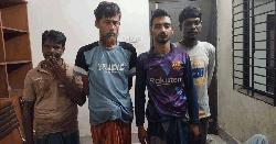 শ্রীনগরে হেরোইনসহ একাধিক মামলার ৪ আসামি গ্রেফতার