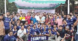 শহীদ ওয়াসিম স্মৃতি ক্রিকেট টুর্নামেন্টের চ্যাম্পিয়ন ব্যবস্থাপনা বিভাগ