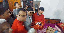 মাগুরায় শহীদ রাব্বির কন্যা শিশুর দায়িত্ব নিলেন তারেক রহমান