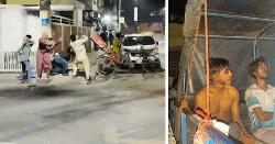 উত্তরায় প্রকাশ্যে দম্পতিকে রামদা দিয়ে কোপালো কিশোর গ্যাং সদস্যরা