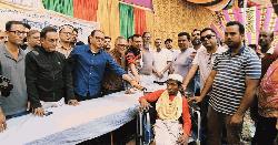 বগুড়ায় আহত শিক্ষার্থী লেমনকে চিকিৎসা সহায়তা দিলেন তারেক রহমান
