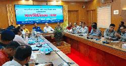 পিরোজপুরে রমজানে দ্রব্যমূল্য নিয়ন্ত্রণে রাখতে ব্যবসায়ীদের সাথে মতবিনিময় সভা