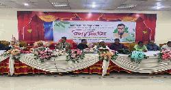কিশোরগঞ্জ শসৈনইমে কলেজের অধ্যক্ষের বিদায় সংবর্ধনা