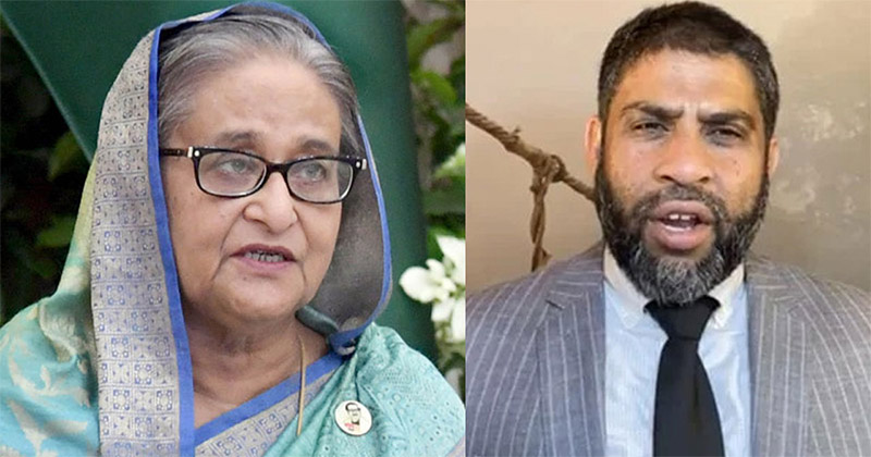 আওয়ামী লীগ সভাপতি শেখ হাসিনা ও যুক্তরাষ্ট্র আওয়ামী লীগের সহ-সভাপতি ড. রাব্বি আলম