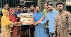 তারেক রহমানের ঈদ উপহার পেল নিহত শহীদ বাবুুলের পরিবার