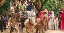 মসজিদের ঈমামের রাজকীয় বিদায়