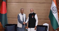বৈঠকে ড. ইউনূসকে যা বললেন নরেন্দ্র মোদি