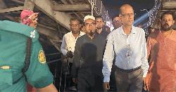 হাতিরঝিলে বৈশাখী মেলার প্রস্তুতি পরিদর্শনে রাজউক চেয়ারম্যান