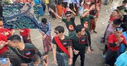 বাংলাদেশে ঢুকে জমজমাট ‌‘জল‌কে‌লি উৎসব’ করে গেল আরাকান আর্মির সদস্যরা!