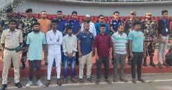 ভারতে কারাভোগ শেষে দেশে ফিরলো বাংলাদেশী ৭ যুবক