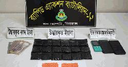 সিরাজগ‌ঞ্জে ইয়াবাসহ বাবা-মেয়ে গ্রেফতার