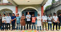 সাম্য হত্যার প্রতিবাদে দুমকিতে ছাত্রদলের বিক্ষোভ