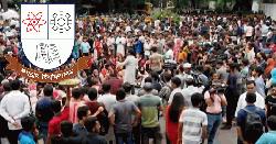 দাবি আদায় না হওয়া পর্যন্ত জবি ‘শাটডাউন’ ঘোষণা