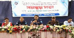 ঈদে মহাসড়কে যানজট নিরসনে জেলা পুলিশের মতবিনিময়