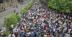 মৎস্যভবন ও কাকরাইল এলাকায় ইশরাক সমর্থকদের অবস্থান
