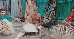 নবীনগরে বিলুপ্তির পথে ঐতিহ্যবাহী বাঁশ ও বেত শিল্প