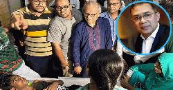 হাসপাতালে ‘বিষপান করা’ সেই ৪ জুলাই যোদ্ধার পাশে তারেক রহমান