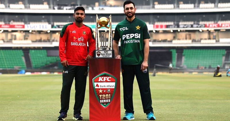 বাংলাদেশ ক্রিকেট দল এবার পাকিস্তানের বিপক্ষে তিন ম্যাচের টি-টোয়েন্টি সিরিজ খেলতে যাচ্ছে..