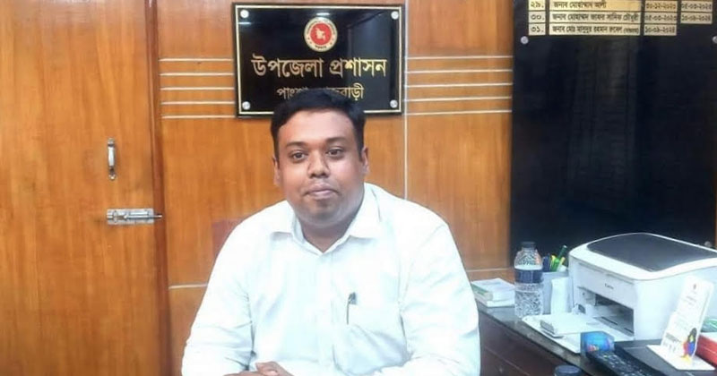 পাংশা উপজেলা নির্বাহী কর্মকর্তা এস এম আবু দারদা