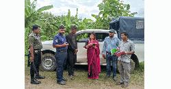 বান্দরবানে পাহাড় কাটার দায়ে ভ্রাম্যমান আদালতের জরিমানা