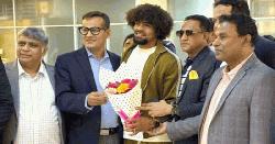 প্রথমবার দেশের মাটিতে খেলতে ঢাকায় হামজা
