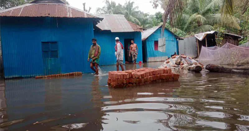 রূপগঞ্জে স্থায়ী জলাবদ্ধতা, পানিবন্দি অর্ধলাখ মানুষ