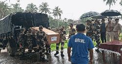 কুলাউড়ায় বিএসএফের গুলিতে নিহত যুবকের লাশ হস্তান্তর 