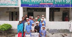 মাভাবিপ্রবিতে এতিম শিশু ও আহত শিক্ষার্থীদের মাঝে ঈদ উপহার বিতরণ