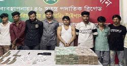 জেনেভা ক্যাম্পের এক ফার্মেসি থেকে উদ্ধার ৪ বস্তা টাকা