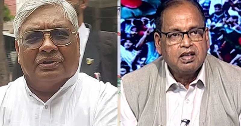 বরকতউল্লা বুলু ও শামসুজ্জামান দুদু। ছবি: সংগৃহীত