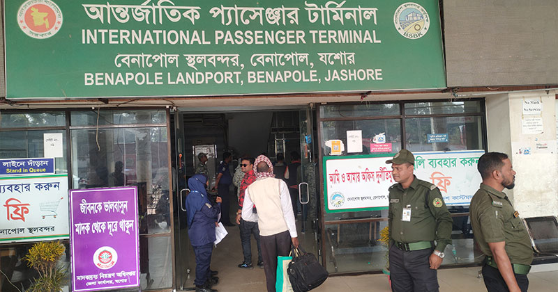 বেনাপোল বন্দরে স্ক্রিনিংসহ স্বাস্থ্য সুরক্ষা বিধি মানার পদক্ষেপ নেওয়া হয়েছে