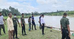 মির্জাপুরে অবৈধভাবে বালু উত্তোলন, ৫টি বাংলা ড্রেজার ধ্বংস