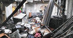 মেলান্দহে ভয়াবহ অগ্নিকাণ্ড
