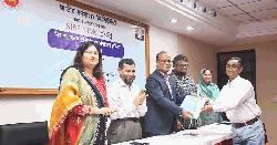 গণমাধ্যমের ভূমিকা শীর্ষক প্রশিক্ষণের সমাপনী ও সনদ বিতরণ
