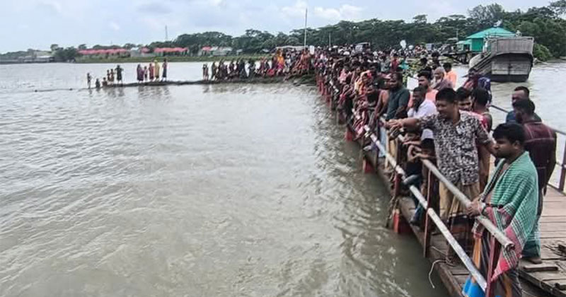 বুড়াগৌরাঙ্গ নদীতে পড়ে এক জেলে নিখোঁজ হয়েছেন।