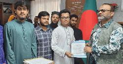 ৪ দফা দাবিতে ঢাবি উপাচার্যকে শিবিরের স্মারকলিপি