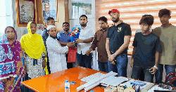 এলডিপি’র যুগ্ম মহাসচিবের সাথে ভাষানটেক নেতাকর্মীদের সাক্ষাৎ