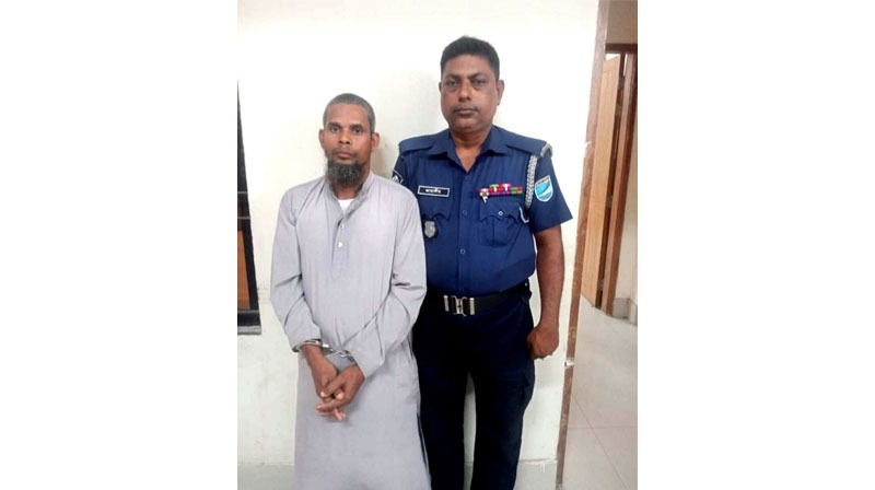 অভিযুক্ত তারা মিয়াকে গ্রেফতার করে ভৈরব থানা পুলিশ।
