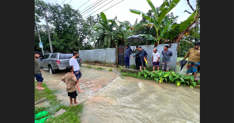 গত বছরের ভয়াবহ বন্যার দুঃসহ স্মৃতি না ভুলতেই চলতি বর্ষায় গত তিনদিনের টানা বৃষ্টিতে উপজেলার নিম্নাঞ্চল প্লাবিত হয়েছে।