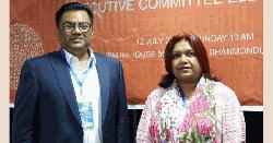 পেন বাংলাদেশের সভাপতি ড. সামসাদ, সাধারণ সম্পাদক জাহানারা