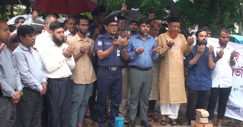 সাতক্ষীরায় ‘জুলাই শহীদ স্মৃতিস্তম্ভ’ স্থাপন