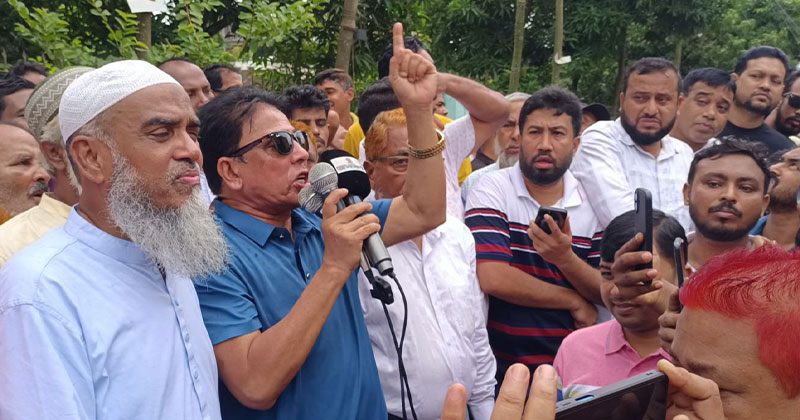 বিএনপির বিরুদ্ধে অপপ্রচারের প্রতিবাদে নোয়াখালীতে বিক্ষোভ মিছিল ও প্রতিবাদ সমাবেশ অনুষ্ঠিত