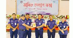 টাঙ্গাইল জেলার শ্রেষ্ঠ ওসি হিসেবে তানবীর সম্মানিত