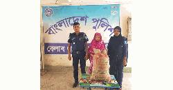 বেলাবতে ৮ কেজি গাঁজাসহ নারী গ্রেফতার