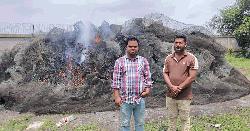 চাঁদপুরে তিন শতাধিক চায়না দুয়ারী জাল জব্দ