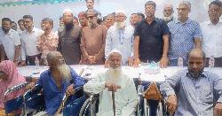 গজারিয়ায় বিএনপি নেতার উদ্যোগে দরিদ্র প্রতিবন্ধীদের হুইল চেয়ার প্রদান