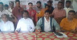 নাগরপুরে তাঁতীদলের বিক্ষোভ কর্মসূচী