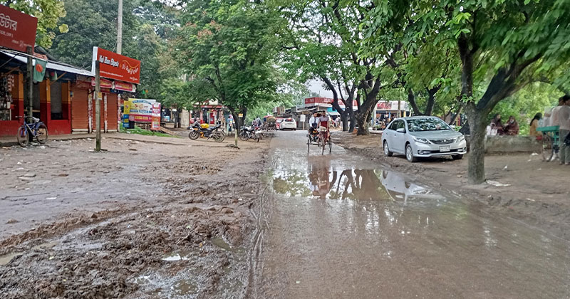 সড়কে অচলাবস্থা জাবিতে