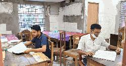 তিতাস উপজেলা কমপ্লেক্সের পাবলিক টয়লেট ভেঙে নকলনবিশ কার্যালয়
